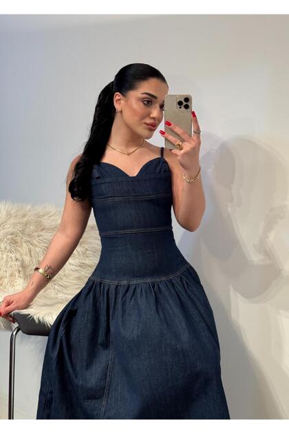 Denim Design Dress