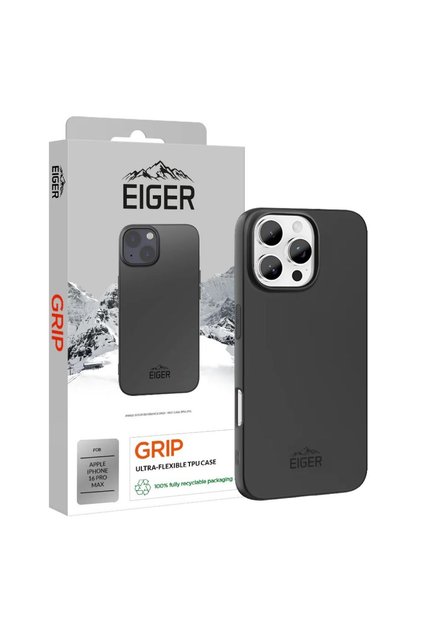 Husa Grip iPhone 16 Pro Max Negru
