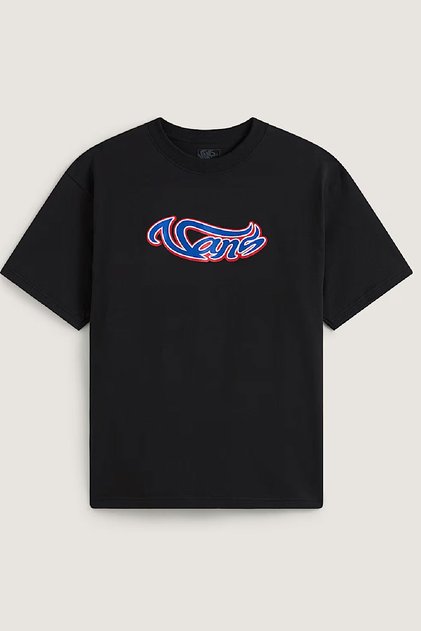 Erkek Wavy Script Tişört