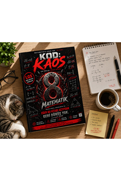 Levent İçöz Yayıncılık Kod:kaos lgs matematik zor soru bankası