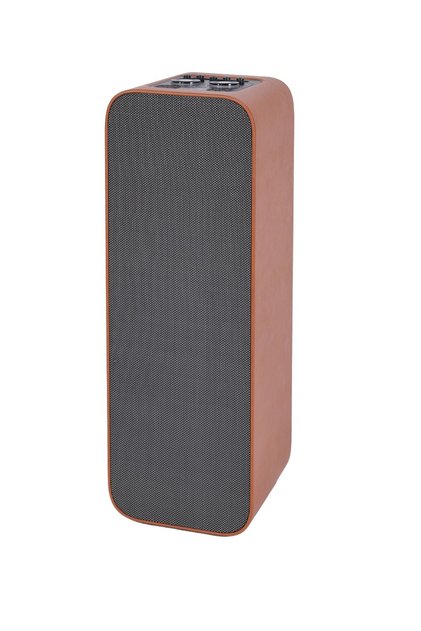 Synthetic Leather Akustik Girişli 160W, 85 cm Büyük Boy Hoparlör