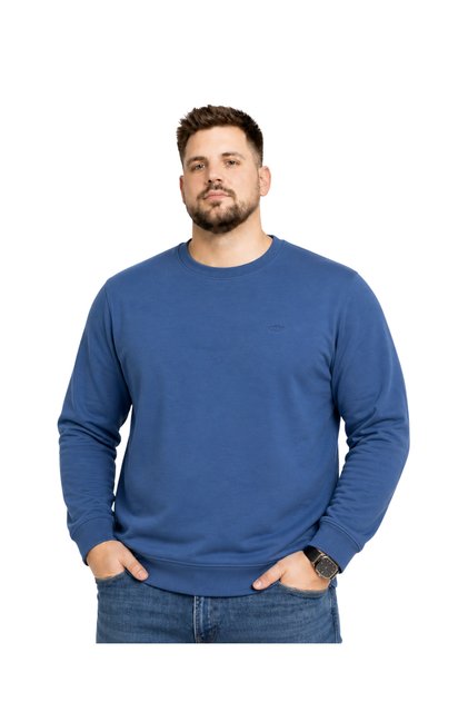 Men's Large Size Marine Two-Thread Crew Neck Sweatshirt 3Xl-4Xl-5Xl-6Xl-7Xl-8Xl