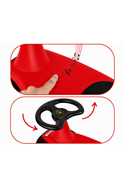 Rita Işıklı Müzikli Direksiyonlu Swing Car Çocuk Arabası 360