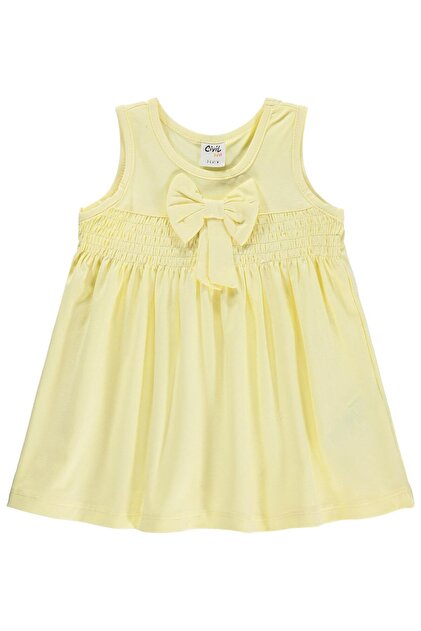 Gipe - Ribboned Dress for 6-18 Months - Yellow