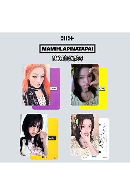 Kpop Dünyasi ILLIT Iroha '' MAMIHLAPINATAPAI '' Photocards Set