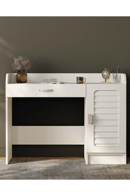 Lavanta Çalışma Masası / Komple MDF / Modern Tasarım