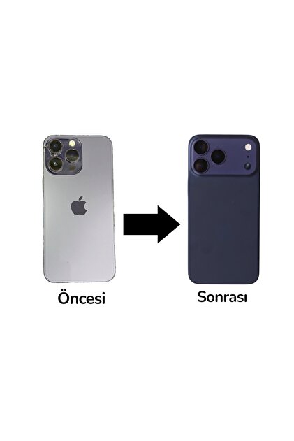 aramzon İphone 14 Pro Max - 17 Pro Max Görünümlü Dönüşüm Seti