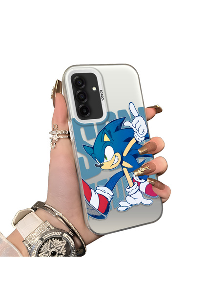 Samsung Galaxy A26 Compatible Hard Acrylic Back Silicone Edge Lens Protection Case