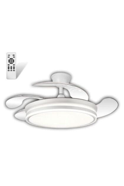 CT-3003 BASEL FAN LED TAVAN VANTİLATÖRÜ HAYALET PERVANELİ