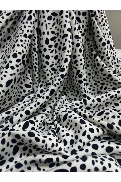 Cotton Crepe Viscose Fabric Draped Dress, Shalwar, Skirt