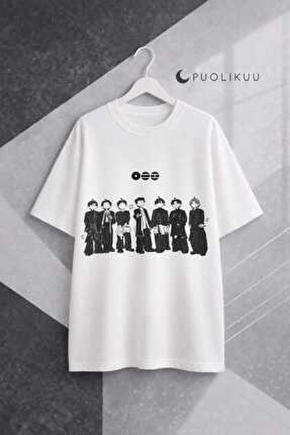 puolikuu Arirang World Tour BTS Baskılı Oversize Tshirt - Fiyatı