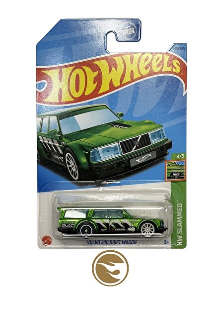 ボルボ　240 ドリフトワゴン　- 2023スーパートレジャーハント HOT WHEELS VOLVO 240 drift Wagon STH ( Super Treasure Hunt ) HKL19