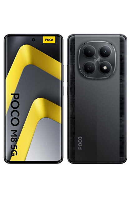 Xiaomi Mobile phone Poco M8, 5G, 8GB RAM, 512GB, Dual SIM, Black