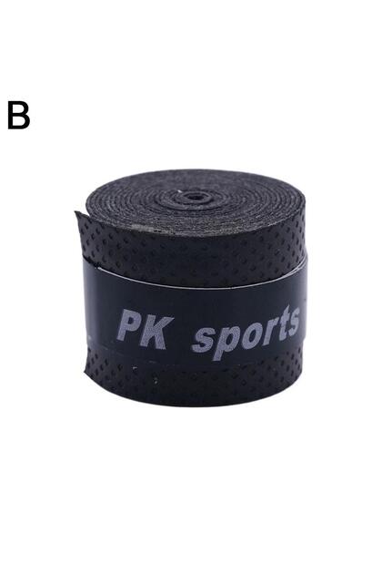 black Tennis Racket Grip Tape PU Absorbent Tennis Racket Badminton Grip Tape Anti Slip Tennis Access