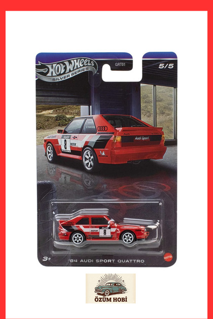 HOT WHEELS Silver Series 1:64 Tekli Arabalar - 84 AUDI SPORT