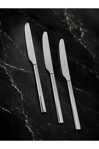 Karat Moon 3-Piece Dinner Knife 18/10 Steel Tkebt Single Color