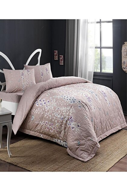 Ranforce 100% Cotton Quilted Duvet Cover Set Double Size