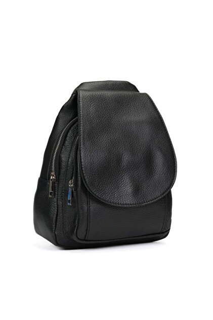 Rucsac Piele Jerica - Negru, Rucsac Piele Naturala, Rucsac, Piele Naturala, Rucsac Piele