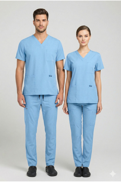 Classic Premium - Alice Blue (Unisex Set)