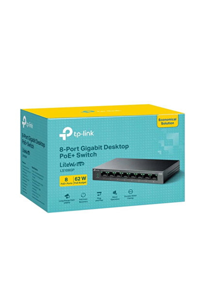 TP-LINK Tl-sg108 8 Port 10/100/1000 Çelik Gbit Switch Fiyatı