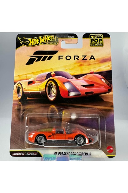 HOT WHEELS Premium Forza 66 Porsche 906 Carrera 6 Model Araba