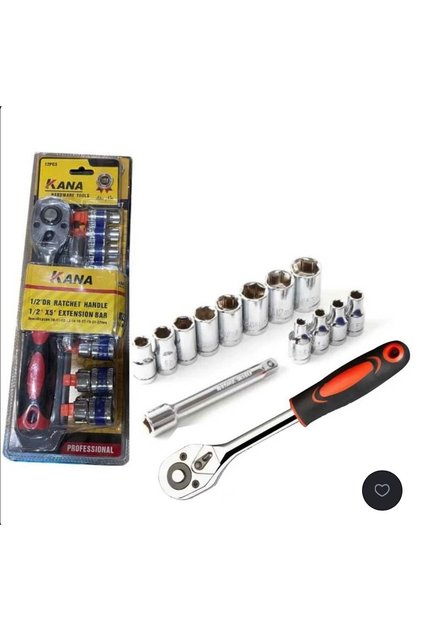 Hardware Socket Tools 12-Piece Set