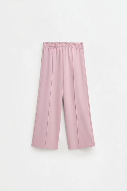Kalın jarse culotte pantolon