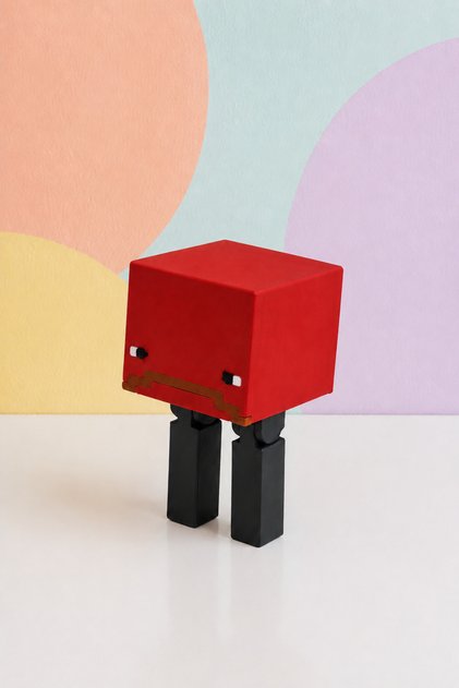 Minecraft Strider Figür | Koleksiyon Oyuncağı