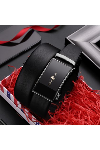 Elite Automatic Buckle Genuine Leather Belt