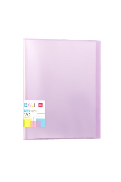 Mapa prezentare 20 folii cop. rigide culori pastel bali deli