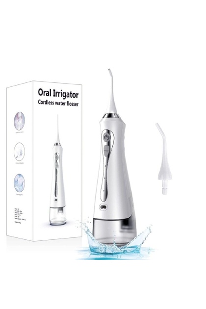 Irigator oral profesional pentru duș bucal, 3 moduri de curățare, Capacitate 230 ml, Calitate premium