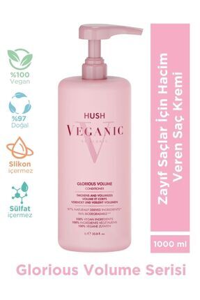 HUSH Veganic Super Soft Yumuşaklık ve Parlaklık Veren Şampuan 1000