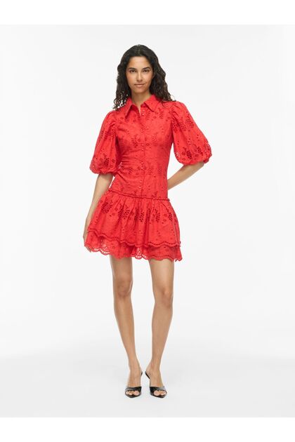 Minikleid VISMILLA Kurzärmeliges