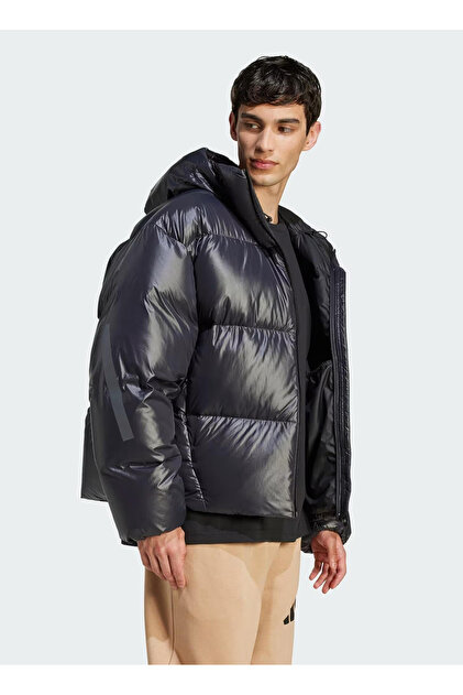 adidas JL6905 M Z.N.E. PUFFER Siyah Bol Kesim Erkek Spor Mont