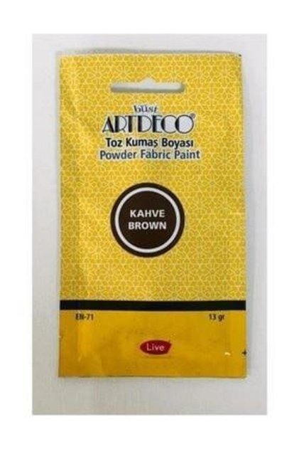 Toz Kumaş Boyası 13Gr Siyah 1118