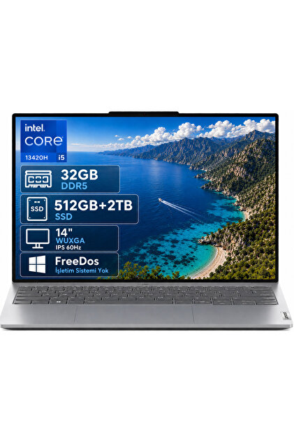 LENOVO ThinkBook 14 21SG00L8TX-01 i5-13420H 16GB DDR5 512GB+1TB
