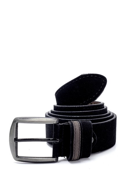 Men's Black Casual Leather Belt 000A2D12252V3