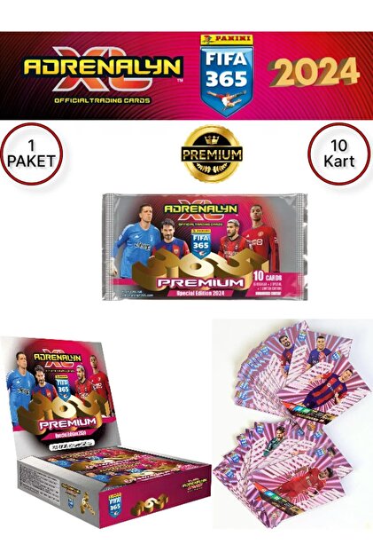 Adrenalyn Fifa 365 - 2024 Official Special Edition Premium Card Futbolcu Kartı