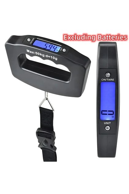 Type 2 Webbing 1pc 50kg/110lb Portable Scale LCD Digital Luggage Suitcase Scale Handled Travel Bag