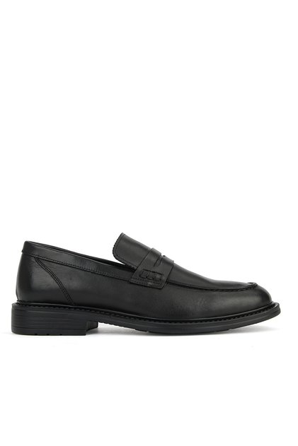 , Genuine Leather Men's Shoes 141744Z2386 Black