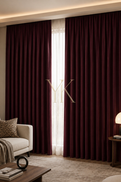 Bordo Blackout Light-Proof Blackout Background Curtain, Battery-Free Single Panel Blackout Sunshade, Suitable for Every Room
