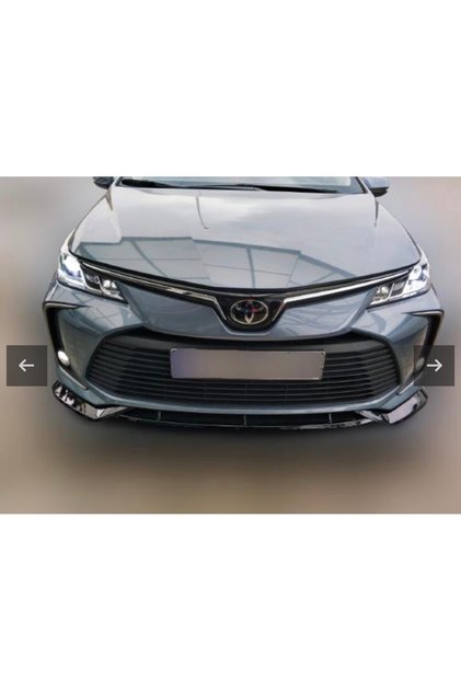 Corolla 2019-25 3 Parça Ön Tampon Eki Lip Yeni İthal