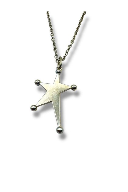 Unisex Necklace with Dotted Star Figure – Mystical, Elegant and Original Design