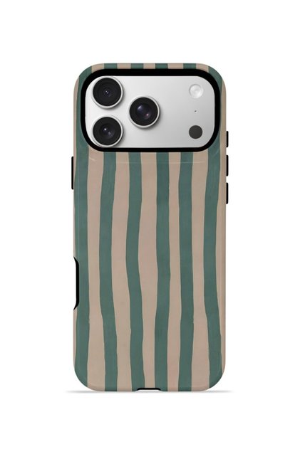 iPhone 17 Pro Vorian Dual Layer Case Sage Riviera Stripe