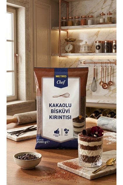 Kakaolu Bisküvi Kırıntısı (2 KG) - Yoğun Lezzet, Çıtır Doku.