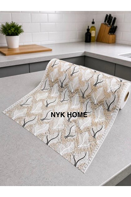 NYK HOME Raf Örtüsü Dolap Örtüsü Pvc deliksiz Üstü Şeffaf kaplama