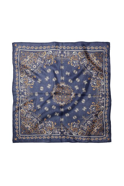 Cotton Polyester Ethnic Patterned Scarf / Bandana 60X60Cm