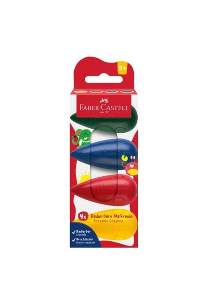 Set de 4 creioane cerate Faber-Castell în formă de bec