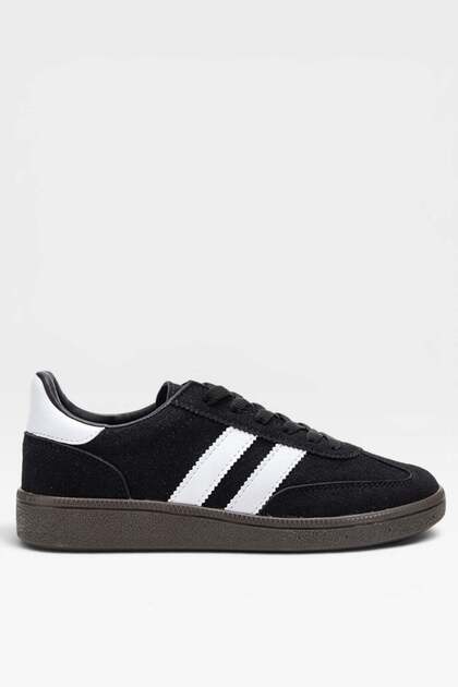 Orthopedic Suede Women's Sports Shoes Black