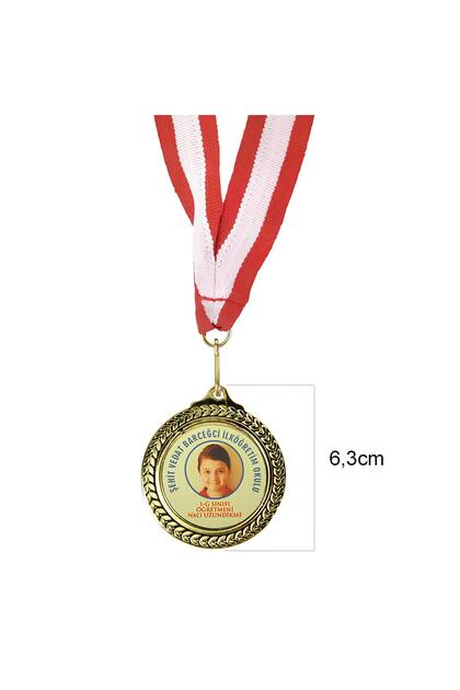 Kişiye özel gold renk madalya